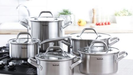 Tefal edények: jellemzők, felállás