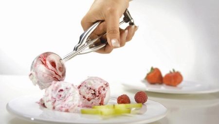 Spoon for ice cream: features and rules of use