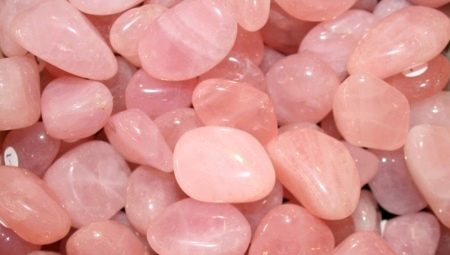 Types of pink stones, their properties and application