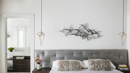 What to hang over the bed in the bedroom?