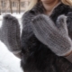 Mink Mitten