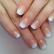 White gradient on nails: design ideas and decor features