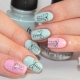 Design gel nail polish in pastel colors