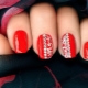 Interesting ideas for using red gel polish