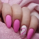 Pink gel polish: with what colors to combine it and what design to choose?