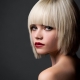 Asymmetrical bob with bangs: features of equipment, selection of options