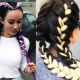 What are the braids with kanekalonom and how to weave them?