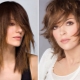 Haircut cascade with bangs for short hair