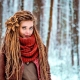 We make beautiful hairstyles with dreadlocks