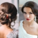 Light and fast evening hairstyles