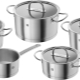 Pans from stainless steel of the Russian production