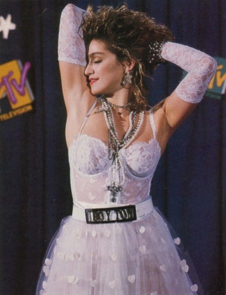 Madonna's Frank Wedding Dress