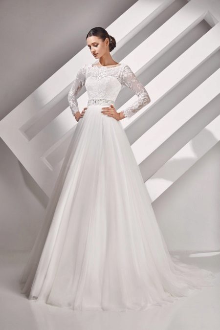 Wedding dress from the ALMA collection closed by Cupid Bridal