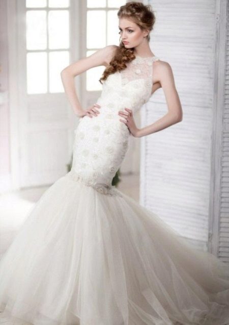 Magnificent wedding dress from the collection of secret desires