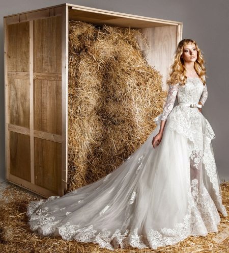 Wedding dress tranformer from Zuhair Murad