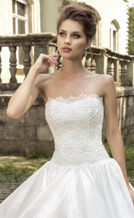 Wedding dress with a corset from Armoniya