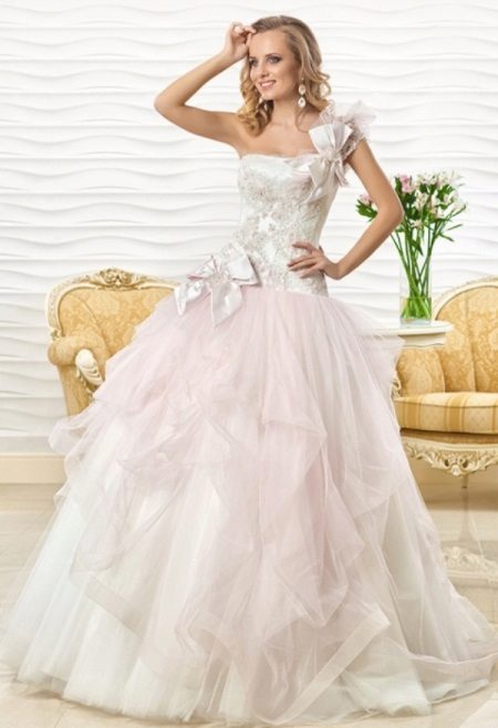 Color wedding dress from Oksana Mucha