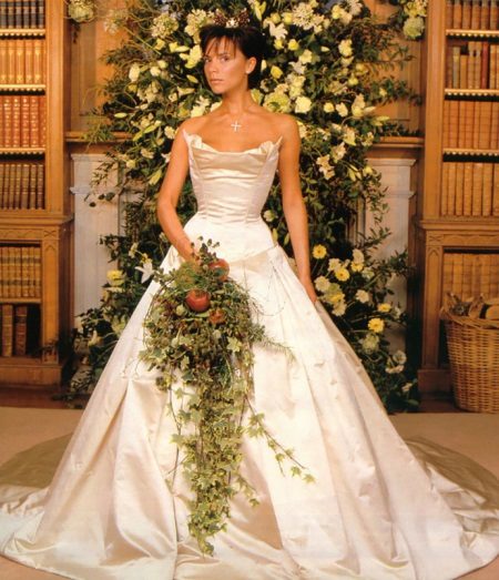 Victoria Beckham's Wedding Dress by Vera Wong