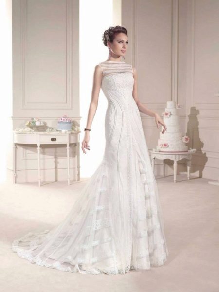 Wedding dress from Novia D Art lace