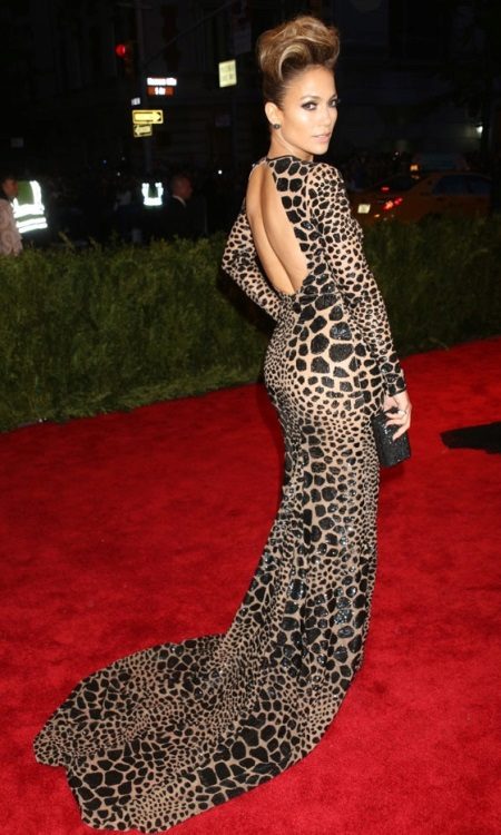 Leopard long dress to the floor