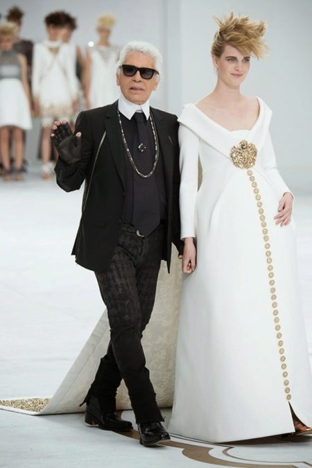 Wedding dress from Chanel magnificent