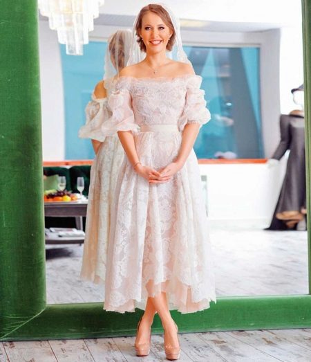 Wedding dress Ksenia Sobchak