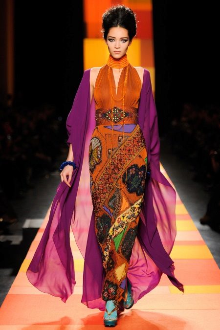 Dress in oriental style from Jean Paul Gotye