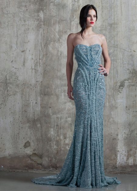 Strapless Mermaid ruha