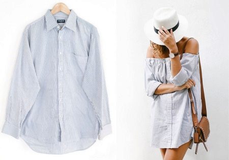 Men's shirt for a dress